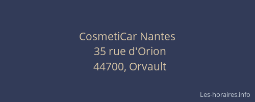 CosmetiCar Nantes