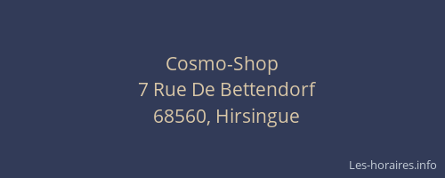 Cosmo-Shop