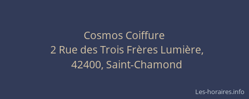 Cosmos Coiffure