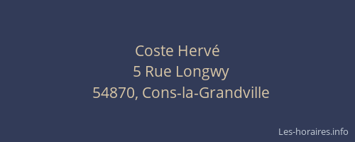 Coste Herv&eacute;
