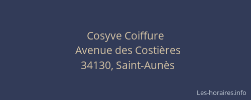 Cosyve Coiffure