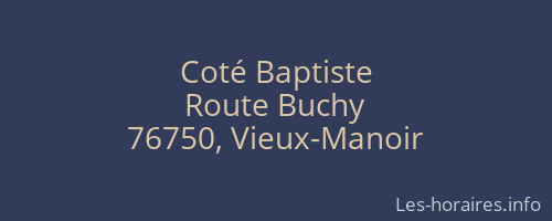 Coté Baptiste
