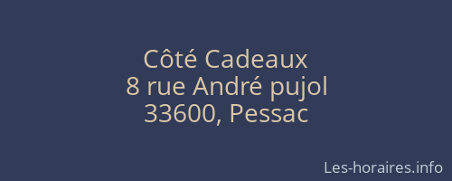 Côté Cadeaux
