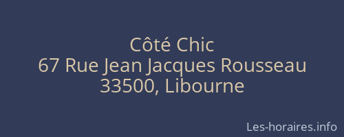 Côté Chic