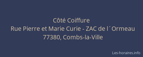 Côté Coiffure