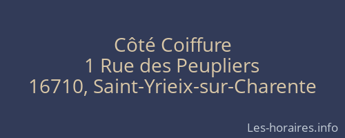 Côté Coiffure