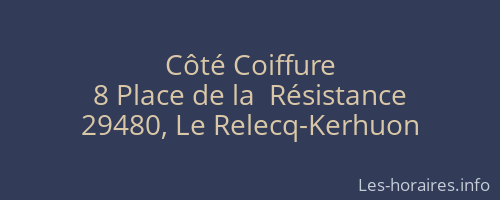 Côté Coiffure