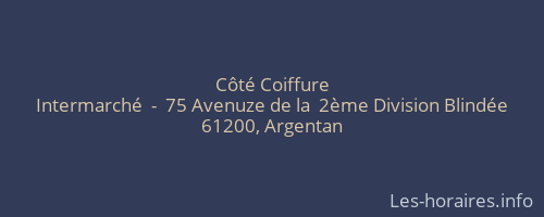 Côté Coiffure