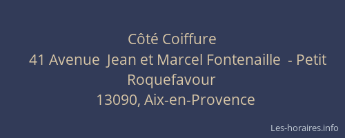 Côté Coiffure