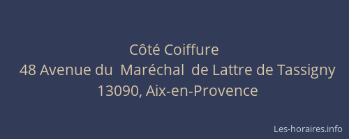 Côté Coiffure