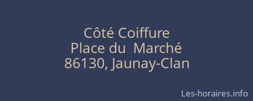 Côté Coiffure