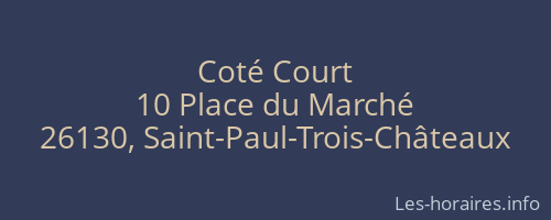 Coté Court