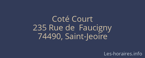 Coté Court