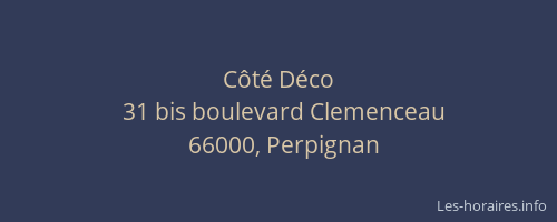 Côté Déco