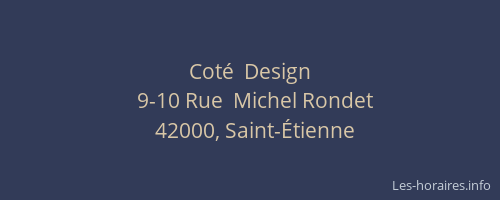 Coté  Design