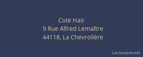 Coté Hair