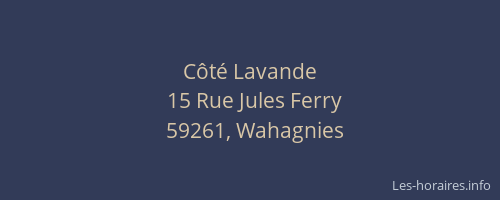 Côté Lavande