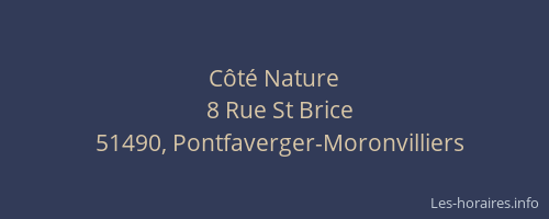 Côté Nature