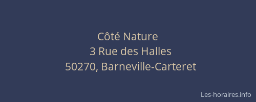 Côté Nature