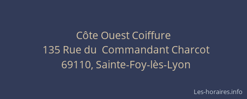 Côte Ouest Coiffure