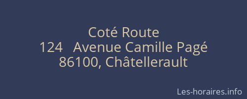 Coté Route
