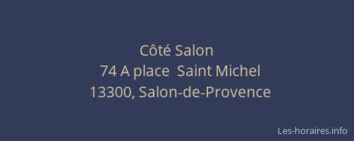 Côté Salon