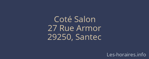 Coté Salon