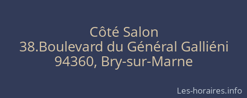 Côté Salon
