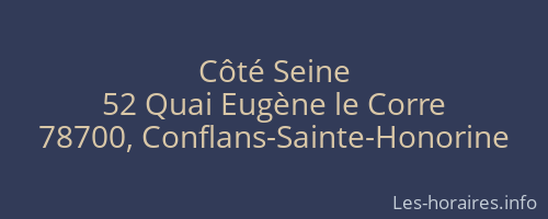 Côté Seine