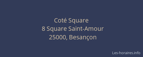 Coté Square