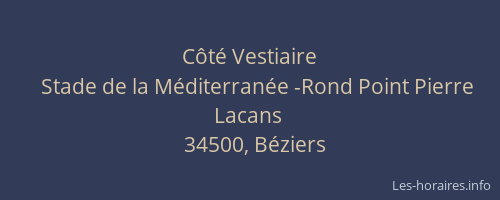 Côté Vestiaire