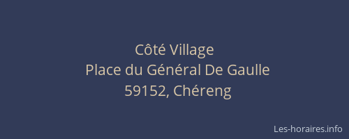 Côté Village
