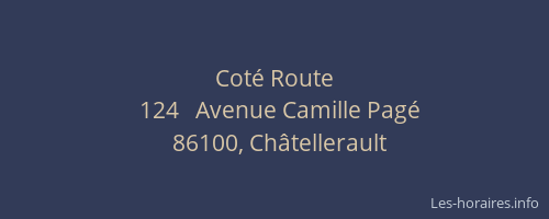 Coté Route