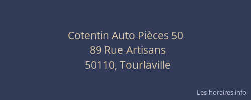 Cotentin Auto Pièces 50