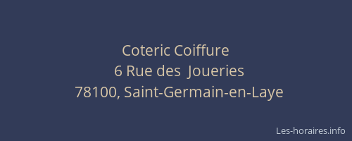 Coteric Coiffure
