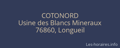 COTONORD