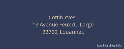 Cottin Yves