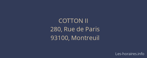 COTTON II