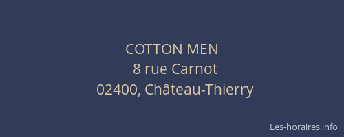 COTTON MEN