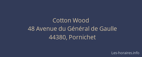 Cotton Wood