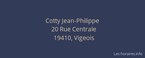 Cotty Jean-Philippe