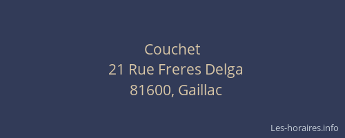 Couchet