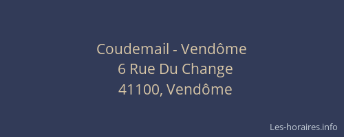 Coudemail - Vend&ocirc;me