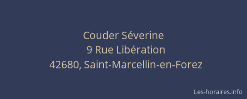 Couder Séverine
