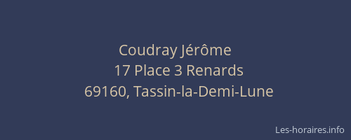 Coudray Jérôme