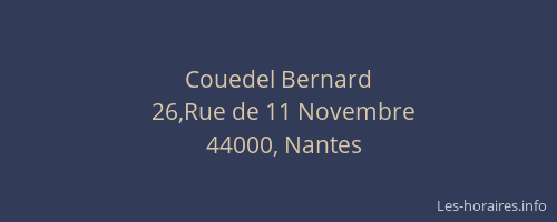 Couedel Bernard