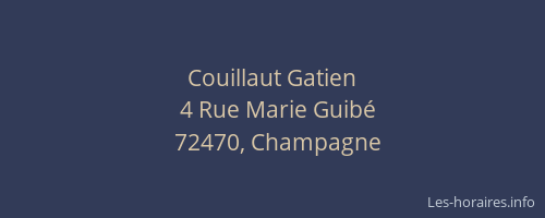 Couillaut Gatien