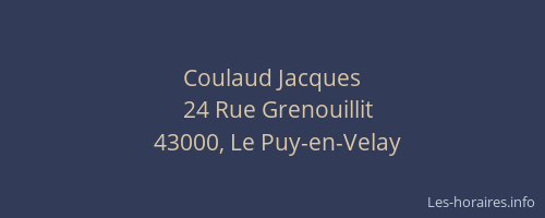 Coulaud Jacques