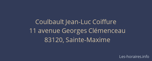 Coulbault Jean-Luc Coiffure