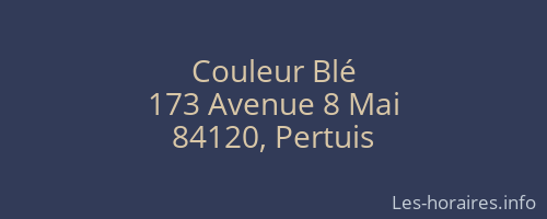 Couleur Blé